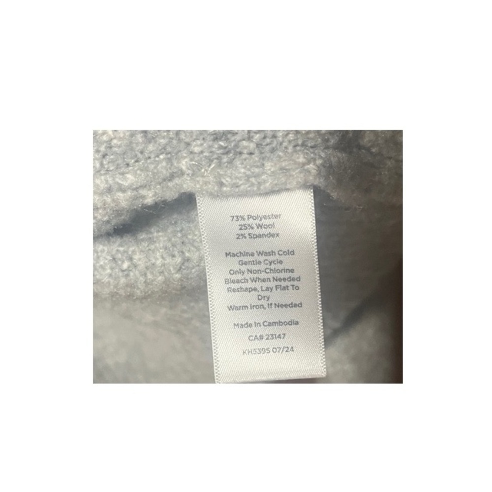 Talbots Wool Blend Cable Knit Pullover Sweater - image 5